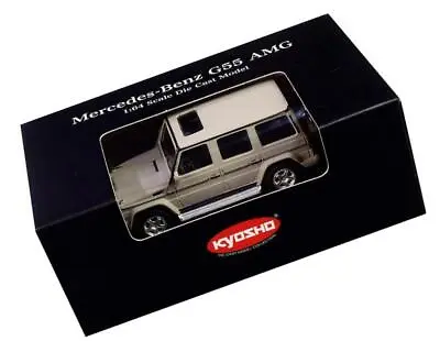 Mercedes Benz G55 AMG Gray 1/64 Diecast Model Car By Kyosho • $28.39