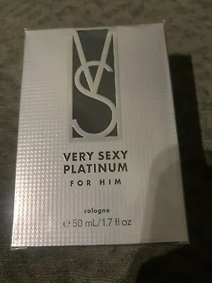 Victoria Secret Very Sexy Platinum For Him 1.7oz Cologne Spray *New In Box* • $59.99