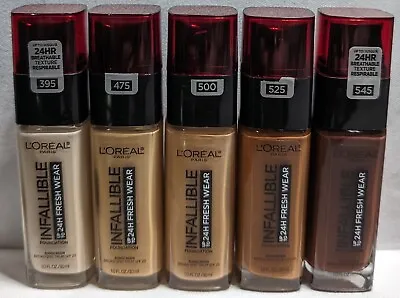 L'Oreal Paris Infallible Fresh Wear Foundation ~ You Choose ~ Read • $8.25