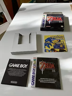 The Legend Of Zelda Links Awakening PAL Gameboy Color Empty Box & Instructions • £25