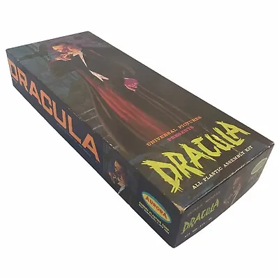 Vintage Original 1962 AURORA DRACULA Model Kit Complete In Box W/ Instructions • $399.99