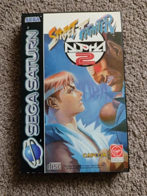 £16 • Buy SEGA SATURN - Street Fighter Alpha 2 -  PAL - Complete With Manual