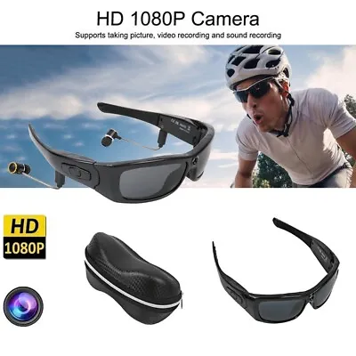 1080P HD Glasses Camera Eyewear Polarized Lens Sunglasses DVR Video Recorder NEW • $71.49