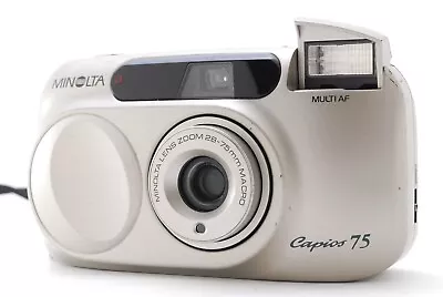 【EXC+】 Minolta Capios 75 Silver Multi AF Point & Shoot 35mm Film Camera • $54.99