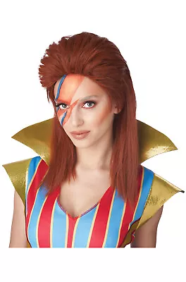 70s Glam Rocker David Bowie Ziggy Stardust Wig • $11.28