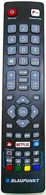 £6.43 • Buy Official Genuine Blaupunkt Smart TV Remote BLA-32/138Q-GB-11B4-EGPF-UK