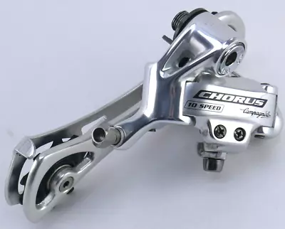 Campagnolo Chorus Triple LONG CAGE Rear Derailleur 10 Speed  SILVER 2003 NOS • $404.55