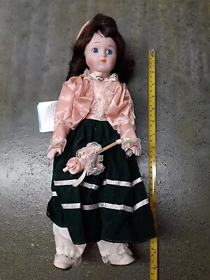 Vintage Heritage Mint 16” Porcelain Doll 19881989 • $10