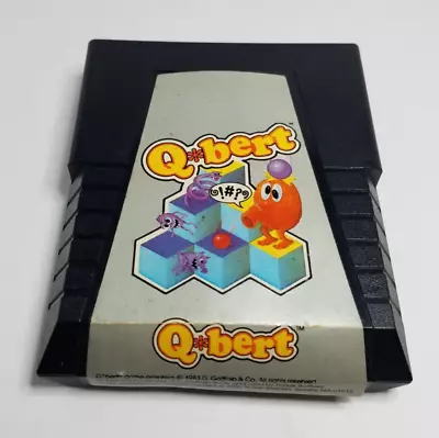 Q*BERT Atari 2600 Game Cartridge Tested & Working • $10.95