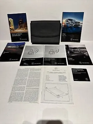 2016 Mercedes-Benz S-Class Owners Manual & Portfolio • $69.99