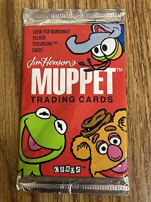 1993 Jim Henson’s Muppet Trading Cards 1 Factory Sealed Pack By CARDZ • $4.44