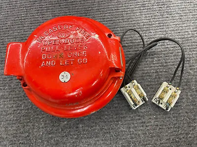 Vintage Rare Faraday Round Fire Alarm Coded Pull Station RETRO • $90