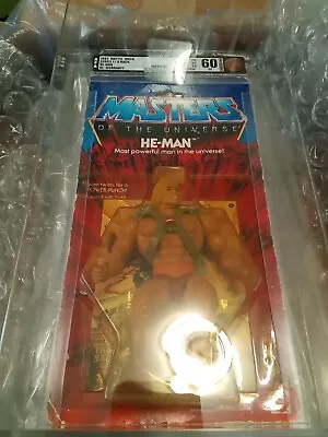 GRAIL MOTU 1981 He Man 8 Back Masters Of The Universe AFA Graded Warranty Mexico • $4999.99