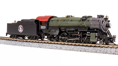 Broadway Ltd 7833 N Scale Great Northern USRA Heavy Mikado Steam Locomotive 3201 • $265.95