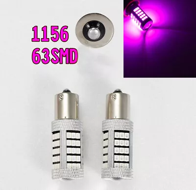 1156 P21W 3497 7506 63 LED Projector Purple Bulb Rear Turn Signal Light K1 AV K • $18.30