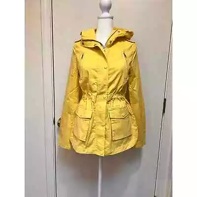 Eden Society Yellow Lightweight Jacket Sz Small Zip/Snap Closure Cotton Blend • $33.60