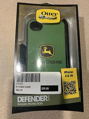 N.i.p. Dealers John Deere Iphone 4/4s Otterbox Defender Phone Case W/belt Clip • $29.99