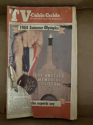 1984 Summer Olympic Channel Guide • $100