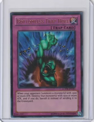 Yugioh LCYW-EN181 Bottomless Trap Hole – Ultra Rare Unlimited Edition • $2.95