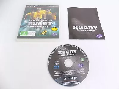 Mint Disc Playstation 3 Ps3 Wallabies Rugby Challenge Free Postage • $5.94