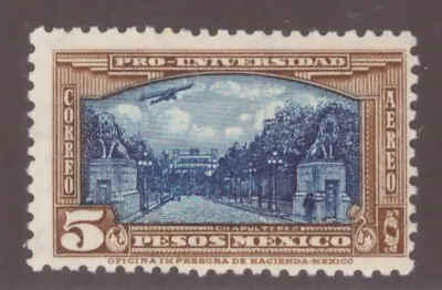 Mexico Airmail Scott#C59 5p Pro-Universidad MNH Scott=$400 • $200