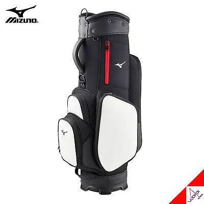 Mizuno 2022 Modern 005 Light Men's Golf Caddie Bag 9  3.1kg PE- Black/White • $489.98