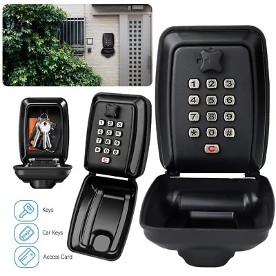 12Digit Combination Key Lock Box Wall Mount Safe Security Storage Case Organizer • $22.99