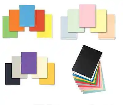 100 Sheets 160gsm A4 Coloured Card Pick From 24 Colours Cardmaking Craft Printer • £8.25