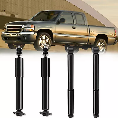 Set Of 4 Front Rear Shocks Struts Absorbers For Sierra Silverado 1500 1999-2007 • $66.91