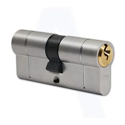 37/37 Double Euro Cylinder Barrel Door Lock For UPVC Composite Doors Dual Finish • £13.95