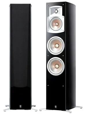 Yamaha 555 Tower Speakers Pair - Black 250W EACH • £996.25