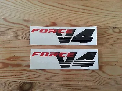 Honda Force V4 VFR RVF NC30 Motorcycle Decal Sticker X2 • £7.99