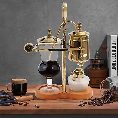 $101 • Buy Royal Belgian Coffee Maker Home Belgium Kettle Siphon Cafe Vacuum Pot US STOCK