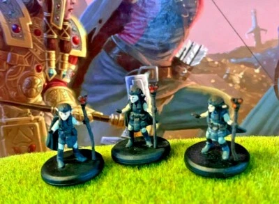 $10.03 • Buy Rock Gnome Female Wizard X3 LOT D&D Miniature Dungeons Dragons Tyranny Druid 1