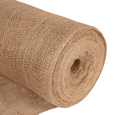 Builders Hessian Fabric FROST PROTECTION Woven Natural Jute Burlap Garden Craft • £89.99