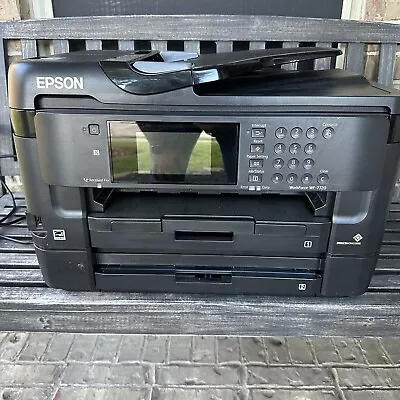 Epson Workforce WF-7720 All-In-One Inkjet Printer TESTED (Read Description) • $329.99