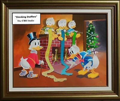 After Carl BARKS ---  Stocking Stuffers  --- Original FINE ART By The CBR Studio • $12500