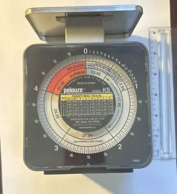 Vintage 2002 Pelouze Postal Scale Model K5 - Works • $4.99