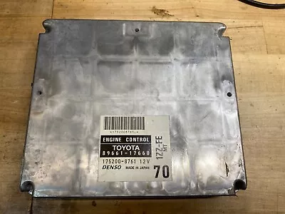 89661-17660 Toyota MR2 MR-2 2002 1zz-fe MT Ecu 175200-8761 • $120