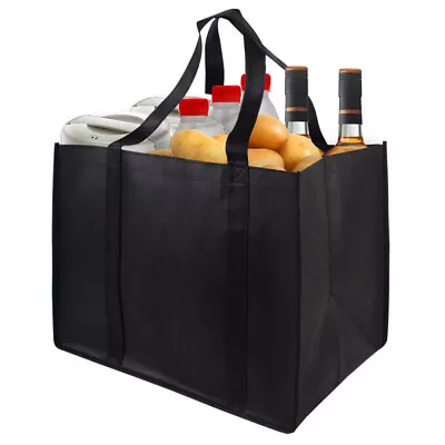 2/1xFoldable Reusable Grocery Bags Heavy Duty Shopping Bags Large Grocery Totes • $21.75