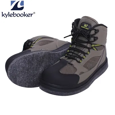 Fishing Wading Boot Breathable Upstream Shoes Anti-slip River Waders Boots • $78.99