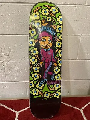 Krooked Mark Gonzales Skateboard Deck Blacklight Gonz Sweatpants NEW Sealed • $39.99