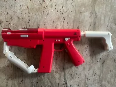 Original Sony PlayStation3 Move Sharp Shooter Gun Red Free Post Tested & Working • $105