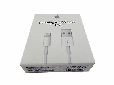 $9.99 • Buy 100% Original New Apple Lightning To USB Cable - 1m, White (MD818ZM/A)
