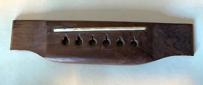 Vintage Martin Guitar Bridge  Brazilian Rosewood  2 1/8 Spacing  Luthier Parts • $135