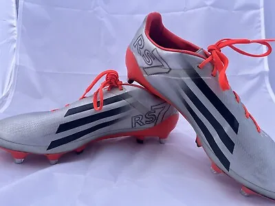 Adidas Adizero F50 RS7 FG B40714 Elit Silver Boots Cleats Mens Football/Soccers • $75