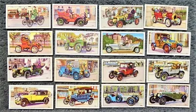 £3.50 • Buy Full Set Of 16 Kellogg Veteran Motor Cars Cards 1962 - Reproduction Reprint Set