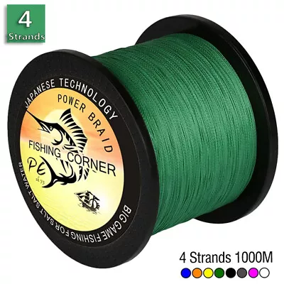 $28.25 • Buy Braided Fishing Line 1000M PE Wire Multifilament Fishing Line Braided Wire