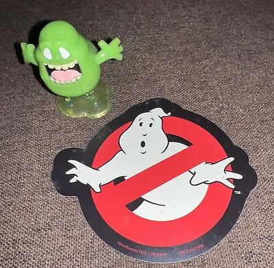 Lot Of 2- Ghostbusters Slime Figure And Ghostbusters Magnet/ Cool Vintage Toys! • $18