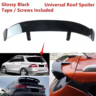 Fit For Mercedes ML Class 12-15 Rear Roof Spoiler Modified Wing ABS Gloss Black • $84.19